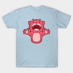 Happy Tiger (Pink) T-Shirt